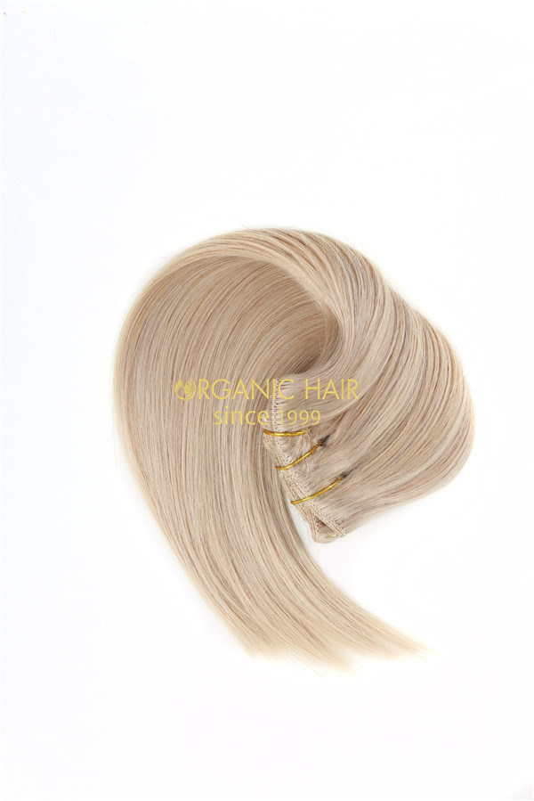 Cheap remy hair full head clip in hair extensions suppliers